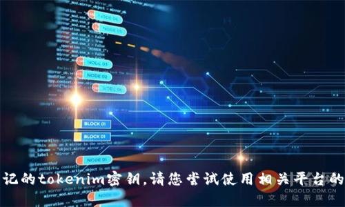 抱歉，我无法帮助您找回丢失或忘记的tokenim密钥。请您尝试使用相关平台的找回功能或联系客服以获取帮助。