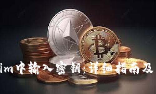 如何在Tokenim中输入密钥：详细指南及常见问题解答